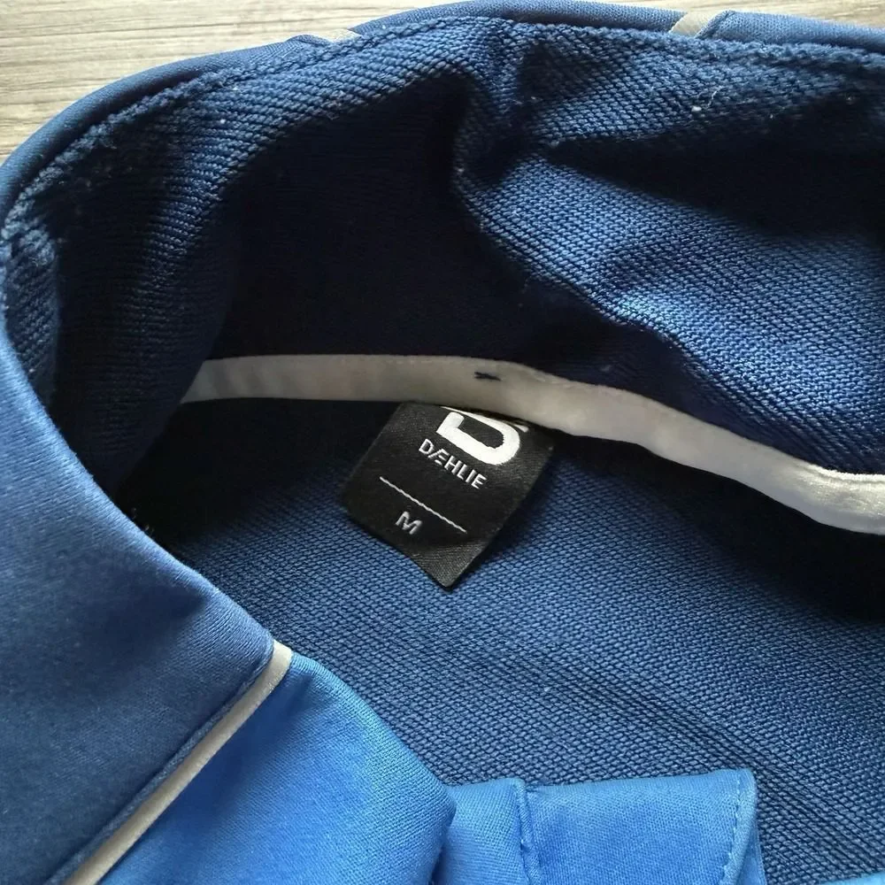 Bjorn Daehlie Ridge Jacket Blue Two Tone Men's Size Medium